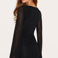 d13f8e222e9a180bebe2db8d95265cf843635b85_CNM9951_2_black_chiffon_boat_neck_long_sleeve_shift_dress