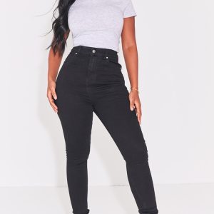 Shape Black Disco Skinny Jeans