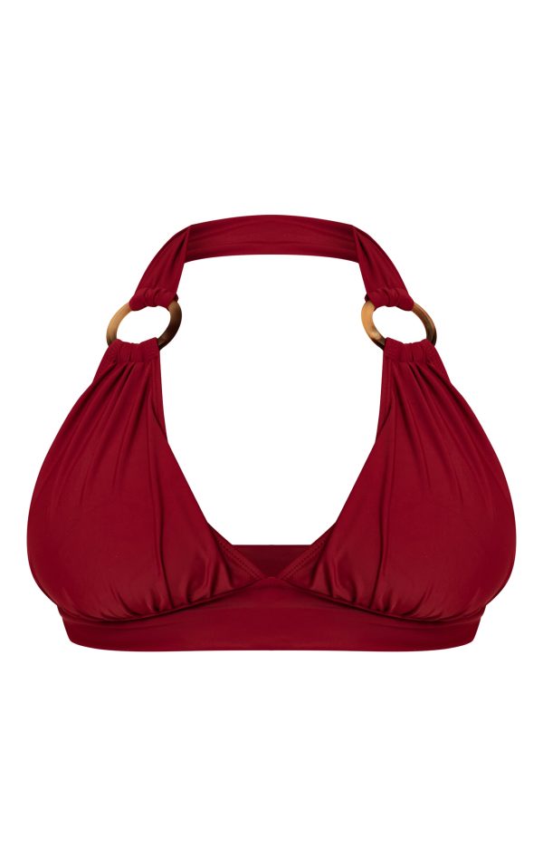 d1f69df973c8995b736b37eee34c5243a7356cff_CNM3330_5_plus_burgundy_o_ring_detail_ruched_triangle_bikini_top