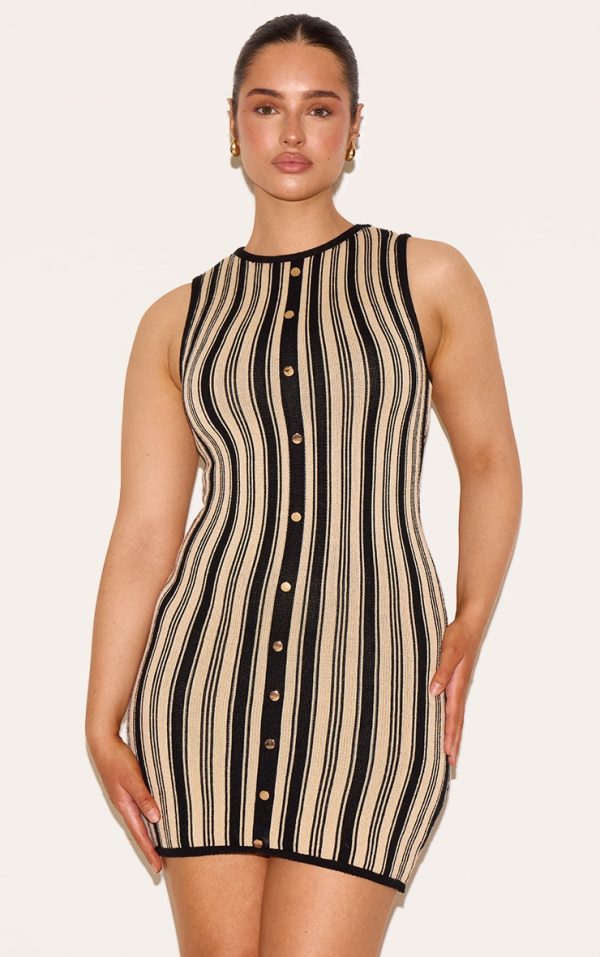 d21176006f54e55f5aadba0f71164ad005f9ed05_CNM8078_1_shape_black_knitted_striped_button_front_mini_dress