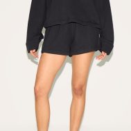 d215d0da2409816ddf0e371356ae3d54f0d27429_CNM8110_2_black_loopback_mini_sweat_shorts