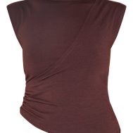 d234733cc861fb580f200903ce5327b160cc0ddb_CNL4840_5_chocolate_jersey_padded_shoulder_ruched_asymmetric_top