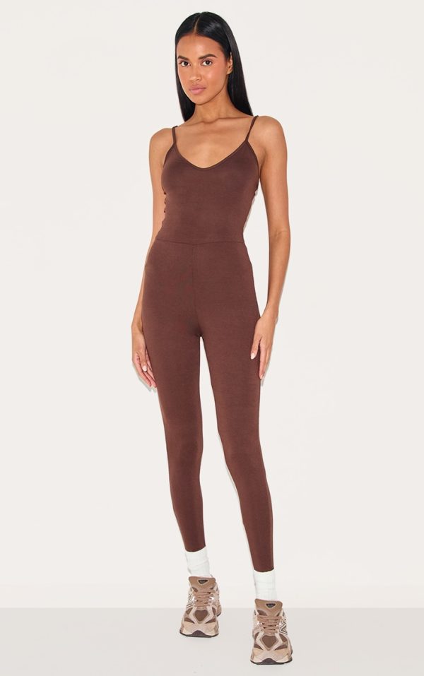 d23f9753d08cea929d9c154c14302c88003a11a5_CMU5364_3_chocolate_basic_strappy_plunge_jumpsuit-1