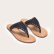 d2ca53fb77e338c77ebaa4ddda4a90d49693825f_CNL7094_2_black_faux_suede_stud_detail_toe_thong_flat_sandals