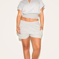 d2e1b7f29877723ac583eec38608c3ec25fca060_CNM8071_2_shape_grey_marl_highwaisted_pin_tuck_sweat_shorts