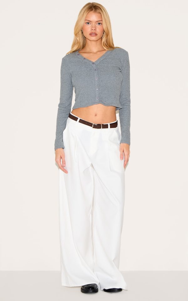 d38855f74ffe876e9fc3ceb7143665f181b6b141_CNL8972_3_charcoal_soft_touch_rib_asymmetric_button_down_long_sleeve_top