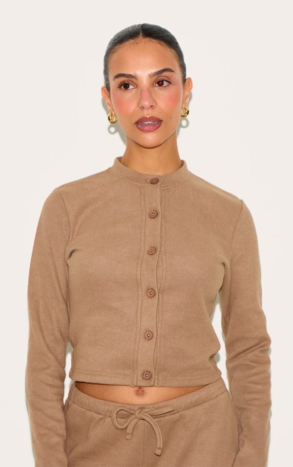 d3a49b0fe7a8e11e2c4bc113038b459f80d56d63_CNM9000_4_petite_taupe_super_soft_button_down_long_sleeve_top