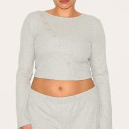 d407d6756a811b0d65560a33772df11d30136a64_CNM2095_1_plus_grey_marl_asymmetrical_waffle_button_crop_top