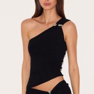 d458a36464ced8660e8a33de551eb264d7deb3ea_CNL8164_4_black_fine_knit_gold_trim_one_shoulder_top