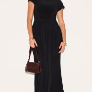 d555caecb7d2cf3bb6bfd4d03728bda95ed6e7aa_CNN2655_1_plus_black_high_neck_ruched_shoulder_drape_front_maxi_dress