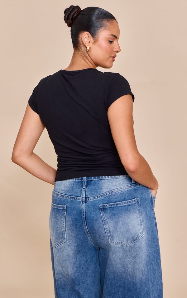 d5606feeb7060e2906806a485c8f27323ac114e8_CNK9285_2_plus_black_modal_cotton_longline_fitted_t_shirt-1