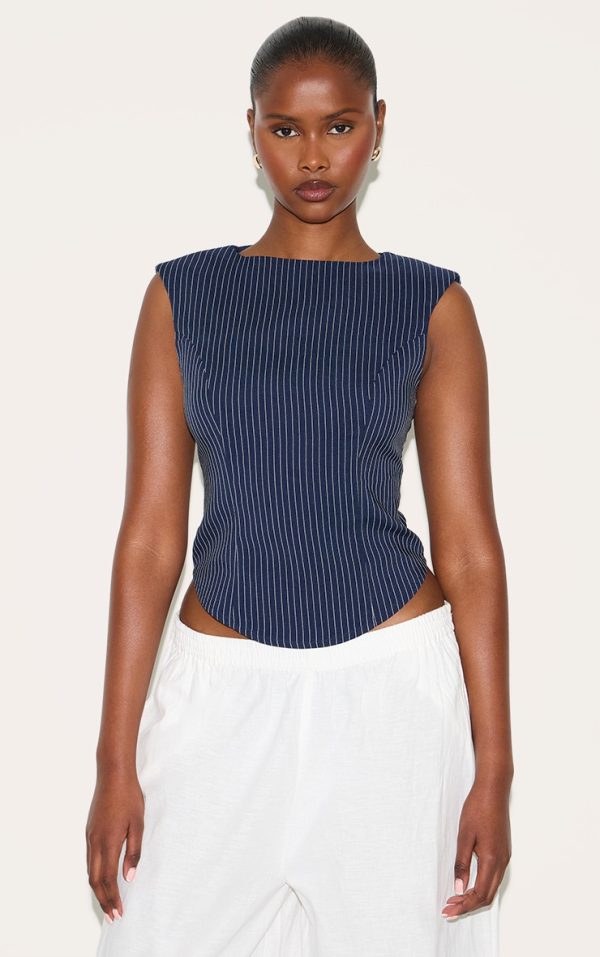 d6596481928373b41c06469095db54d0989b2460_CNM5327_4_navy_striped_cotton_tailored_sleeveless_top