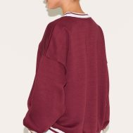d6b5448b2f5012476ff4f3ddf5229399810778fd_CNL4111_2_burgundy_striped_ribbed_hem_oversized_sweatshirt-1