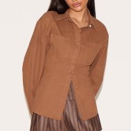 d6bb59c409e8453c6e2c0388b809f8ece30d0e21_CNM3505_4_petite_chocolate_pinstripe_pleated_mini_skirt