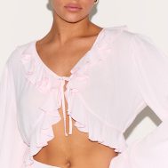 d6e2c80bc8379535d4957eb9a8edd51bfcefde6a_CNM3971_4_petite_pink_cheesecloth_ruffle_tie_front_long_sleeve_top