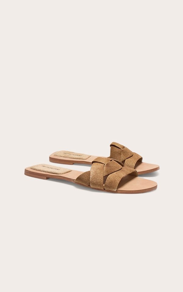 d6eab8003ead652972f88edb760478fcab7277a6_CNJ5065_2_beige_faux_suede_round_toe_flat_mule_sandals