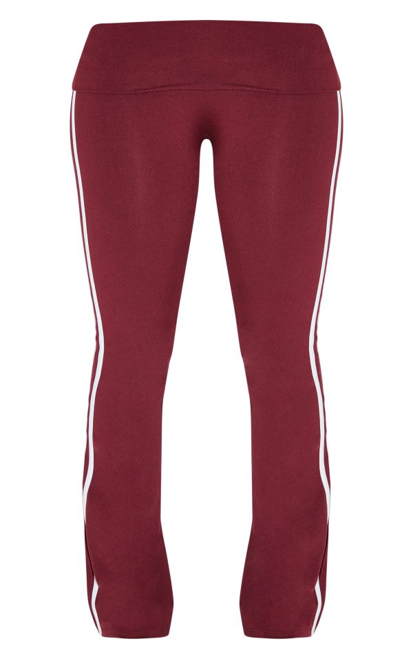 d700adb780a39f474f9f4a87028ca3f97561c49e_CNL8708_5_shape_burgundy_sculpt_side_stripe_fold_over_waist_high_waisted_flares