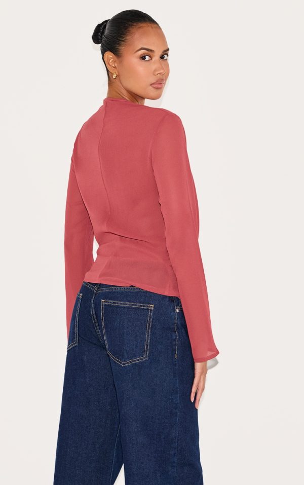 d7b567edf9675729d0a6297f3e09f24da0034e32_CNL9825_2_blush_rose_chiffon_printed_long_sleeve_sheer_cowl_blouse-1
