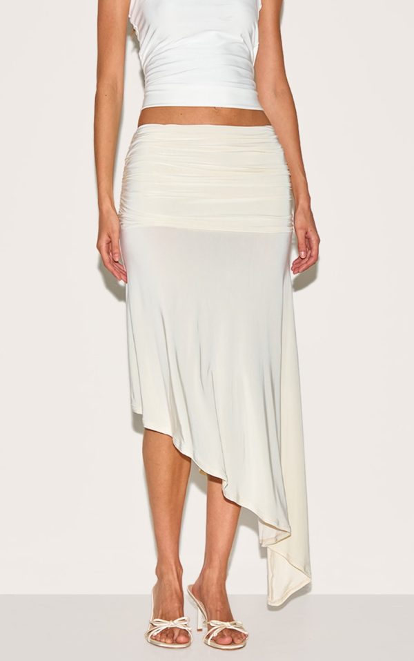 d7f0036c87b089a3bab11c68feeff2908e6113ce_CNN0303_2_cream_double_layer_slinky_asymmetrical_ruched_midaxi_skirt