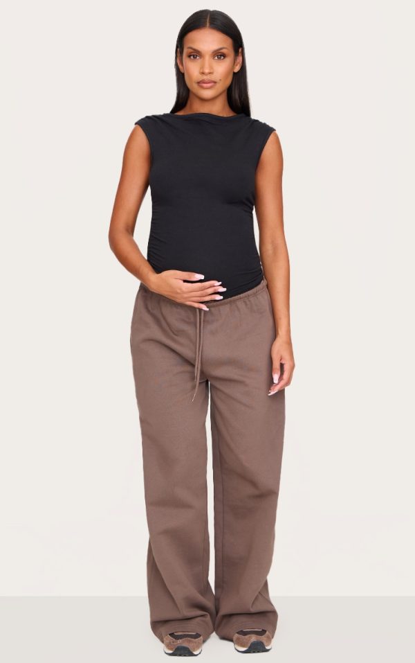 d850c862f25d27bec420cc71c2553128e19576a3_CNL9566_3_maternity_black_boat_neck_side_ruched_detail_top