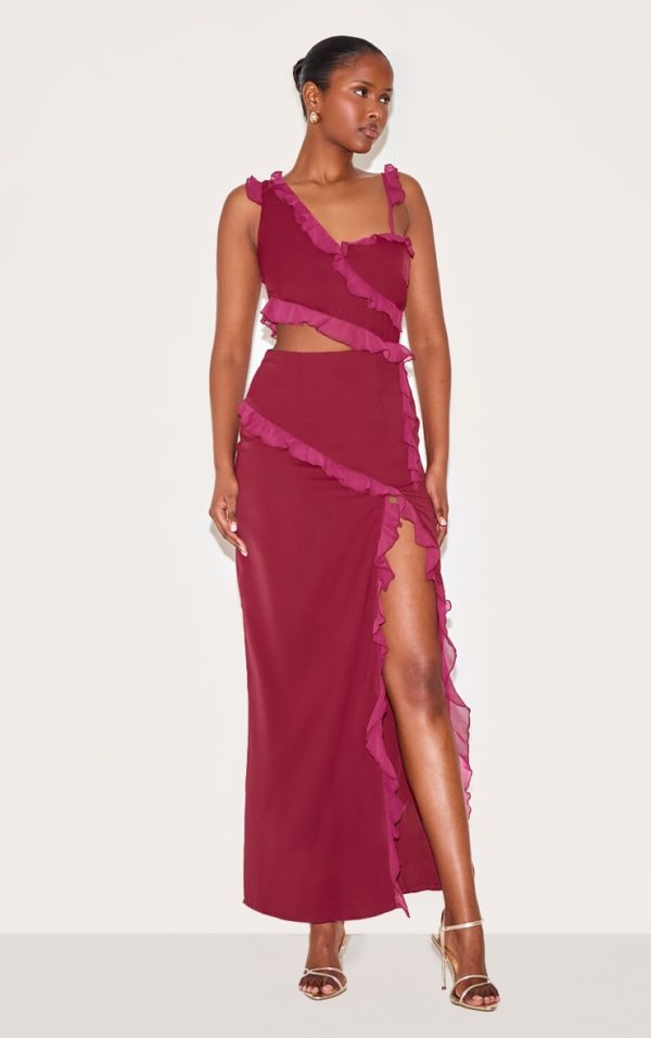 d8bc167b8ccfd107d043615427e1067d7f809628_CNM0890_3_wine_chiffon_frill_cut_out_maxi_dress