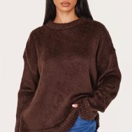 d8e3d4c0421238ff203649f63f1601120baec255_CNM0224_1_petite_chocolate_fluffy_knit_oversized_jumper