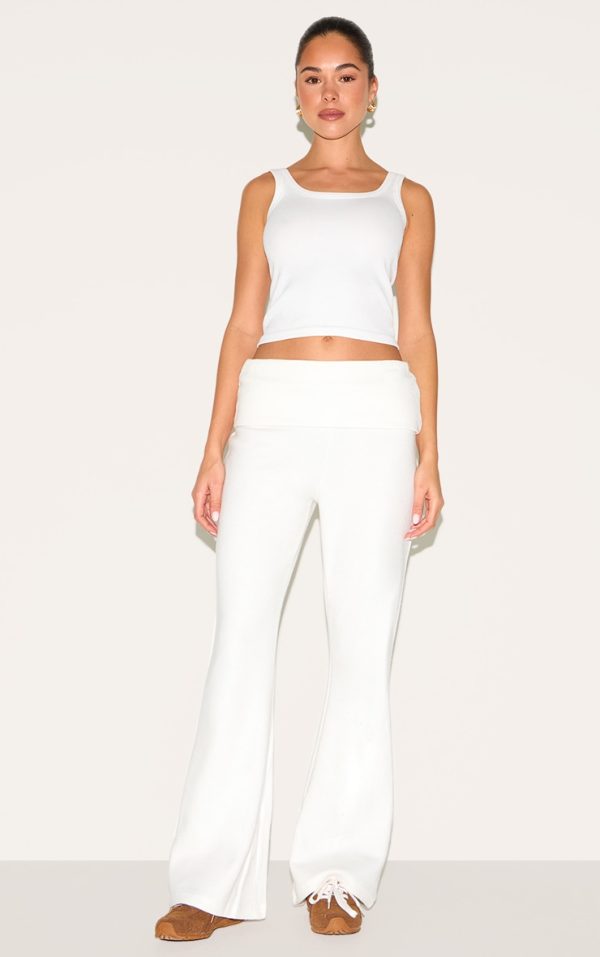 d92098c5d0ed6505d4c75b218a8455cb667c933c_CNM2870_1_cream_super_soft_foldover_waist_flare_lounge_trousers