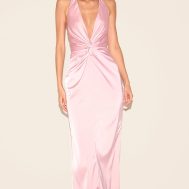 d9ba9a46a1e9a69f8e8aa8bf089aa175c1975476_CNM3638_1_pink_bridesmaid_satin_twist_detail_halterneck_maxi_dress