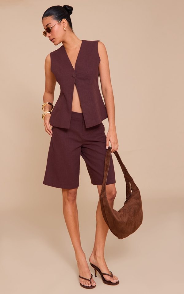 daa7a999b68b42d3b0e4a4476bf35eb5666afb5b_CNM6073_4_deep_chocolate_premium_linen_tailored_jorts