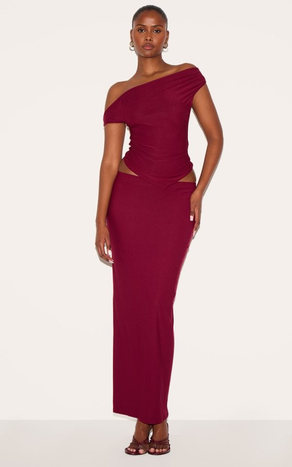dae86622292a73e056d12beb6da385a32aacd3a8_CNL4955_1_burgundy_soft_touch_mid_rise_maxi_skirt
