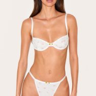 db47800aff977e0fb3480dde9b5a2ad33a9730e5_CNM4304_1_white_ribbed_jersey_floral_underwired_lingerie_set