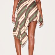 db7c1e1a3d85689a186e8df9e7c684815d2cd31b_CNM2493_3_green_striped_asymmetric_mini_skirt