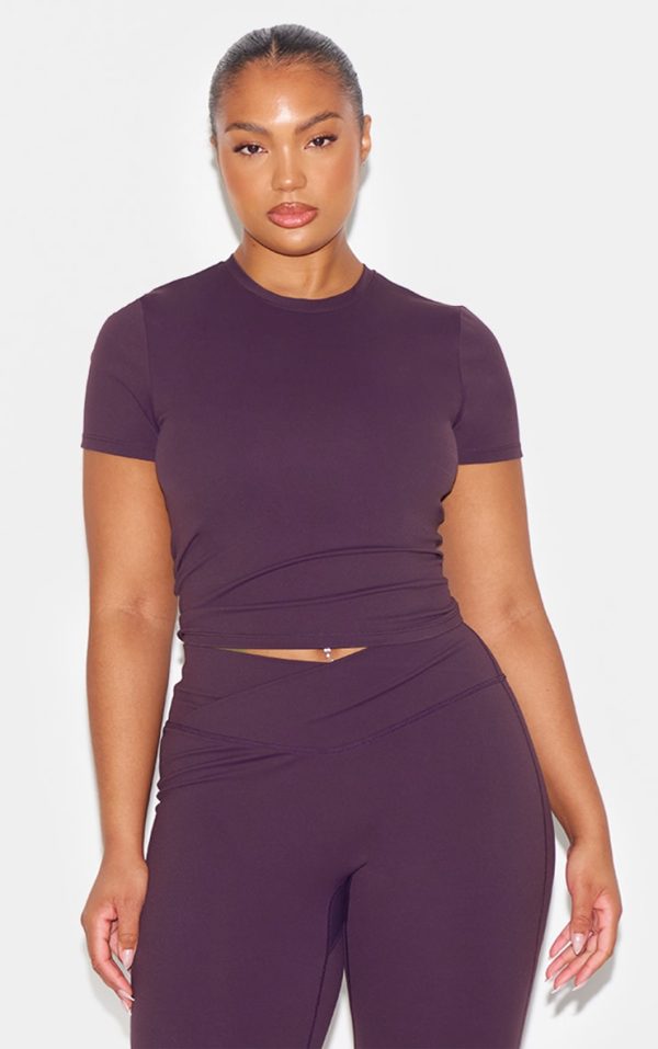 dbafe7a95bdaa49948dbb279d71a60c9bd3897e3_CNM0256_6_dark_plum_sculpt_short_sleeve_longline_gym_top