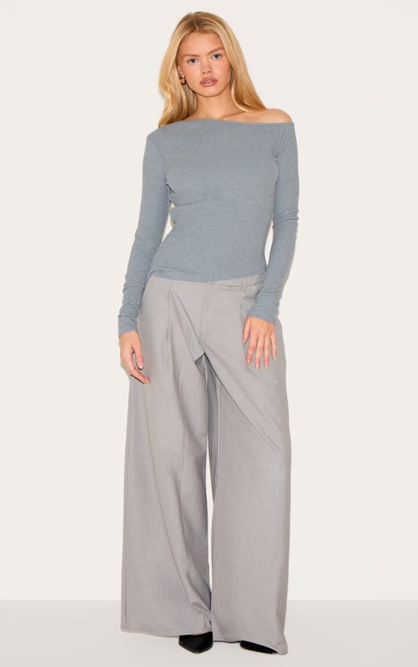 dcb88ea4b311bafd458ae17f2aeea9f6b91f0f2a_CNM1438_3_grey_soft_touch_rib_asymmetric_long_sleeve_top