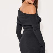 dcee036e8e2dd8b6db9ecf968e904bdd778cddf4_CNM3171_2_black_rib_fold_one_shoulder_mini_dress