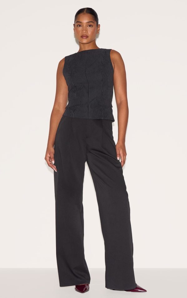 ded843ed2c2357c6e493e5004a2fddfccf01d620_CNL9446_3_black_pinstripe_peach_skin_sleeveless_long_top-1
