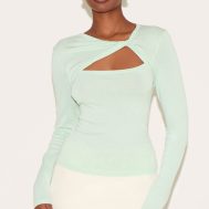 df9a30567c03ec3f1a31f426d0f0e9bb4e323ce3_CNL7687_1_sage_green_fine_knit_twist_neck_long_sleeve_top