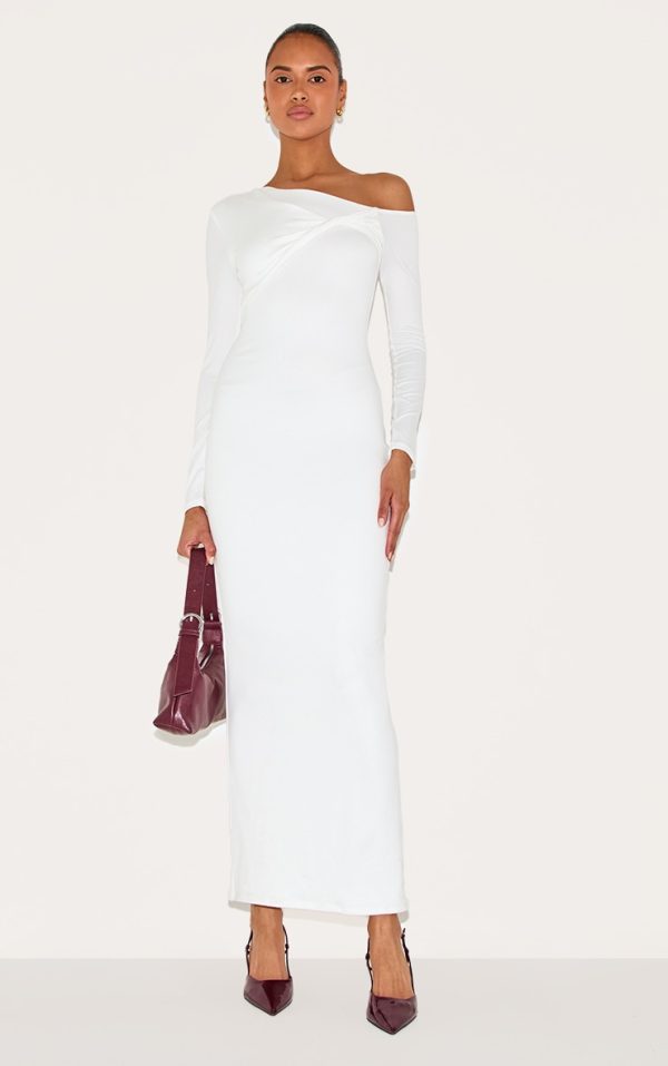 df9bb83cdb86855536eaa56e1b5236f265c967f0_CNM3147_1_cream_double_contour_twist_detail_long_sleeve_maxi_dress-1