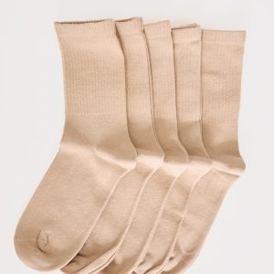 Sand Basic Sport Socks 5 Pack