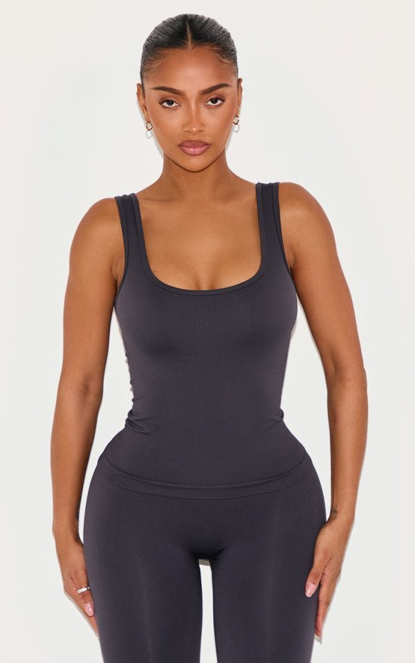 dfeb0ae03c54330c0a79215768711b6d86726cd2_CNM2757_1_shape_charcoal_seamless_active_square_neck_longline_vest_top