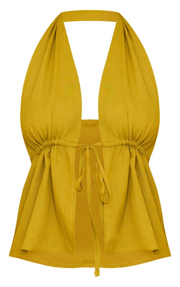 e02ae88e9d8d6db7c45da16d893864b1c70d526c_CNM8587_5_deep_mustard_linen_look_tie_waist_longline_top