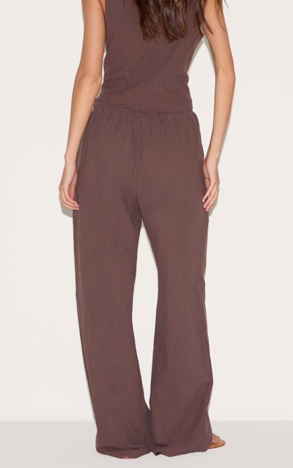 e0f3a3b0972b6a3609fbd98c60714f2ba85a9d05_CNM1794_3_dark_brown_tailored_draw_string_wide_leg_trouser