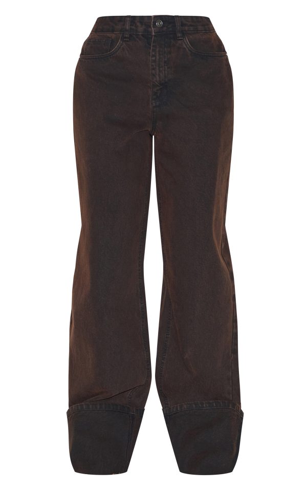e15aaa2bd0c32d92e15eff3541f6dc54f49d01e2_CNM0347_5_dark_chocolate_high_waist_turn_up_leg_jeans