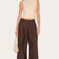 e165f8307eeb7d1b59d1f4283c7d8004b00fa2c5_CNM6674_3_stone_soft_touch_ruched_detail_long_top-1