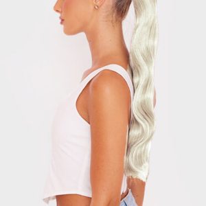 Hair Choice Extensions Power Pony Wavy 26 Inch Amber