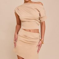 e2171a855d4e1aba51a486c8be57d7e7778a7c74_CNM8864_4_sand_woven_ruched_mid_rise_mini_skirt