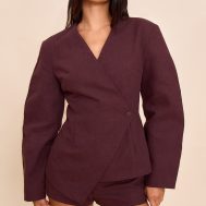 e22ec3a28a3af7acc5ff0e06200d2f6d70b41aab_CNM6066_1_deep_chocolate_premium_linen_tailored_hot_pant