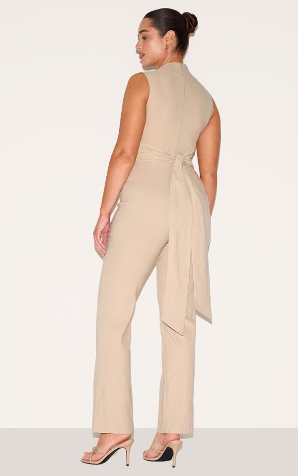 e412a9b666e8ff08db98d9af18015293c27987f0_CNM3023_1_shape_stone_stretch_woven_tailored_high_neck_wide_leg_jumpsuit