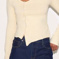 e4a84dfe81340d71168c77efd488339361946856_CNM6354_4_almond_asymmetric_button_down_detail_long_sleeve_top