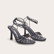 e4b2301ac51cfb9e1ec7540d0290ad6f0e95fb0d_CNK1697_2_black_pu_silver_buckle_round_toe_lace_up_heeled_sandals